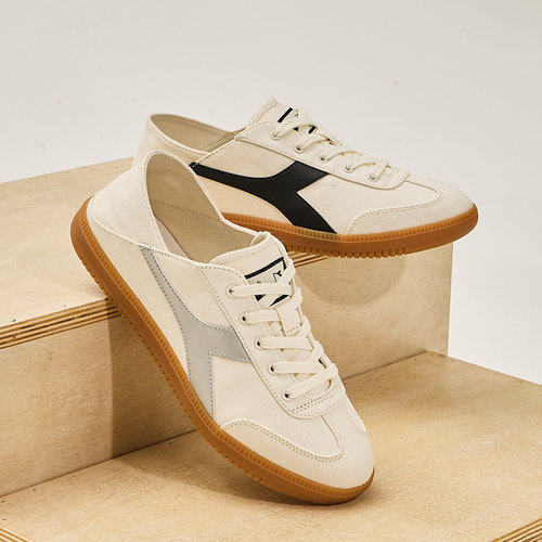 diadora/迪亚多纳男女春夏懒人鞋一脚蹬帆布休闲鞋Saunter SLIPON - 图1