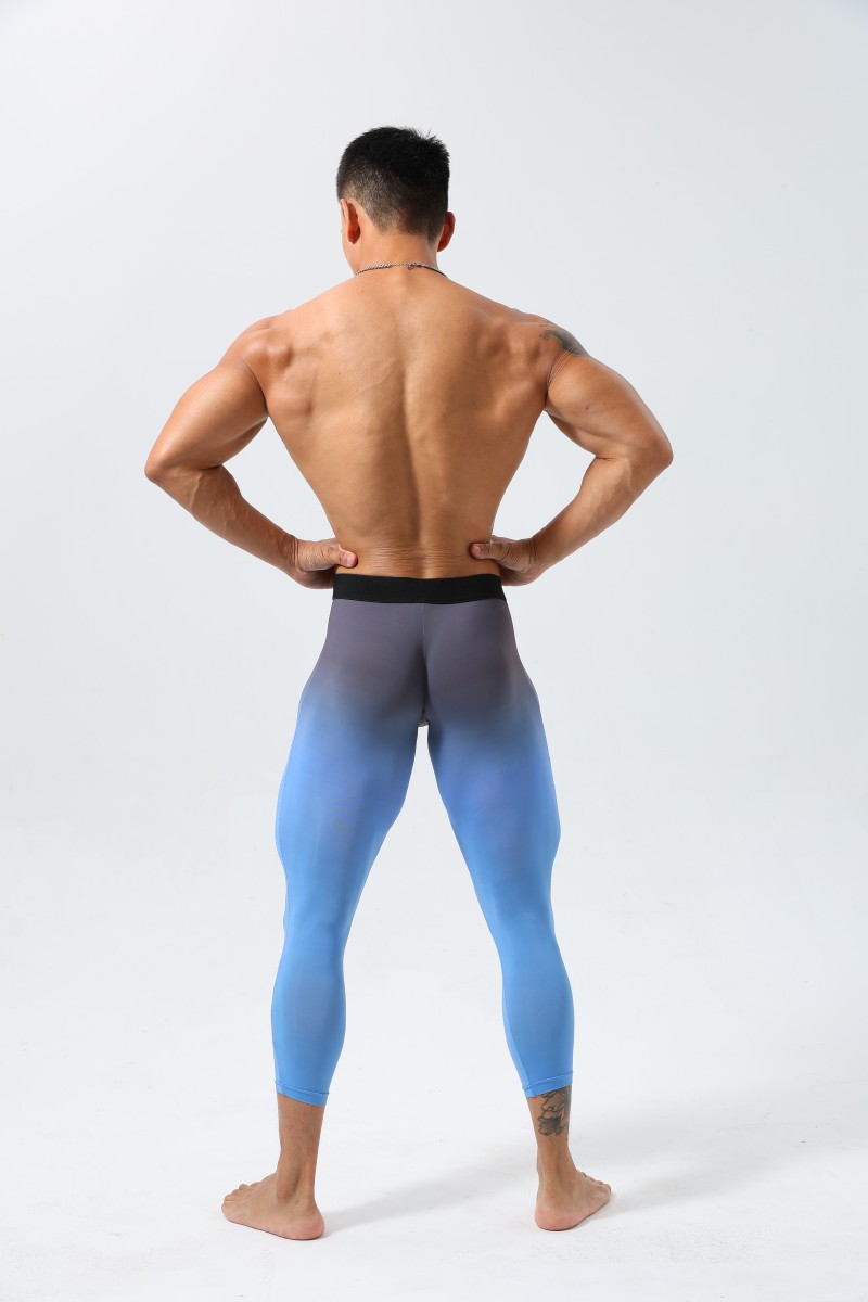 GYM薄男子跑步运动健身裤男七分裤子训练紧身裤男高弹速干压缩裤,淘宝优惠券,粉丝福利购,淘宝优惠卷