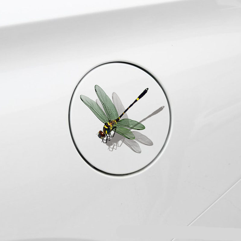 小蜜蜂昆虫3D个性创意划痕疤痕遮挡遮盖汽车电动车电瓶车贴纸车贴
