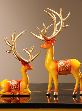 新中式福禄暖居家居摆件