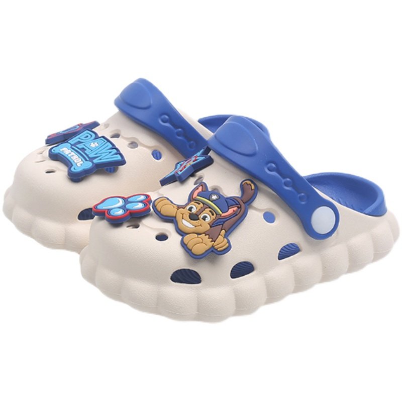 汪汪队儿童凉鞋夏季男宝宝沙滩休闲洞洞鞋软底防滑女孩居家凉拖鞋,淘宝优惠券,粉丝福利购,淘宝优惠卷