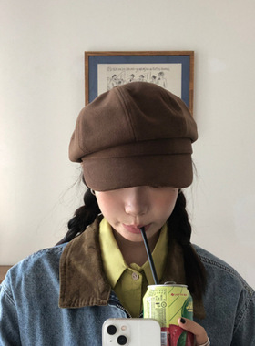【秋冬美拉德】复古毛呢显脸小八
