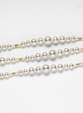 戴拉时尚气质长款施家珍珠项链