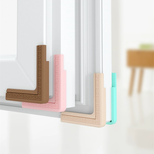 Металлические накладки на углы, стеклянная лента, защита от столкновений