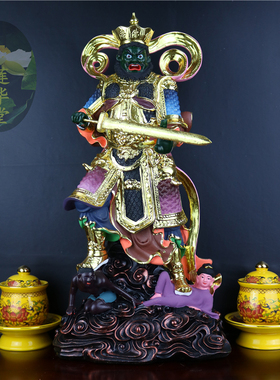 四大金刚护法寺庙天王殿神像