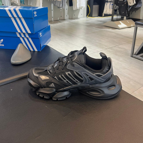 正品Adidas/阿迪达斯男女鞋XLG厚底老爹鞋运动休闲机甲鞋 JR8078 - 图2