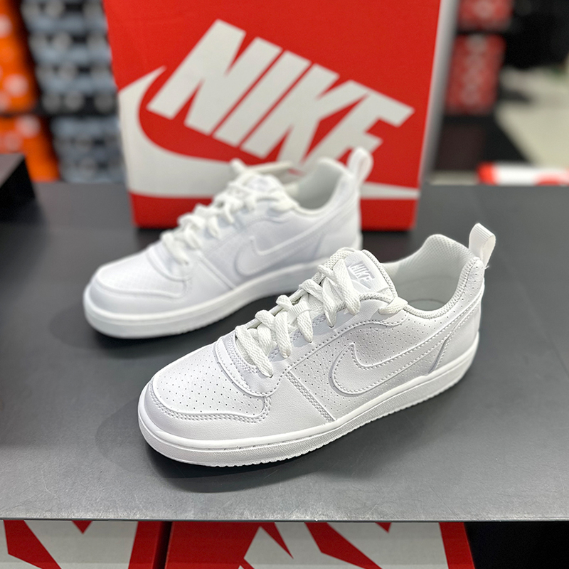 正品Nike/耐克女子经典百搭小白鞋低帮运动休闲板鞋 AV3171-100 - 图0