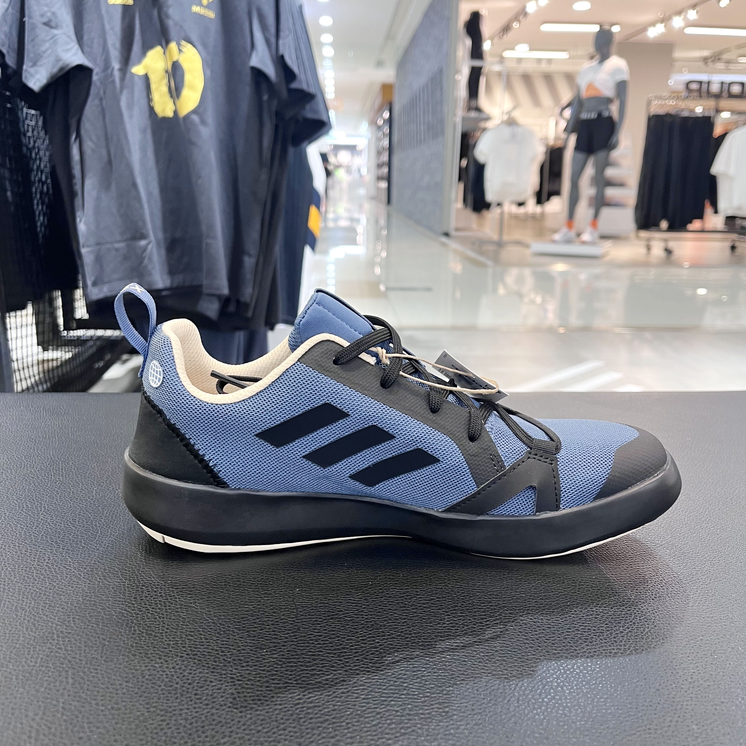 正品Adidas阿迪达斯涉水鞋男夏季新款运动透气户外溯溪鞋 HP8641 - 图1