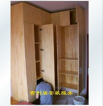 Beijing Tongcheng Door-to-door Maintenance Installation Holistic Wardrobe Push Ramen Wooden Door Protection Wall Panel Replacement Hinge Measurement Design