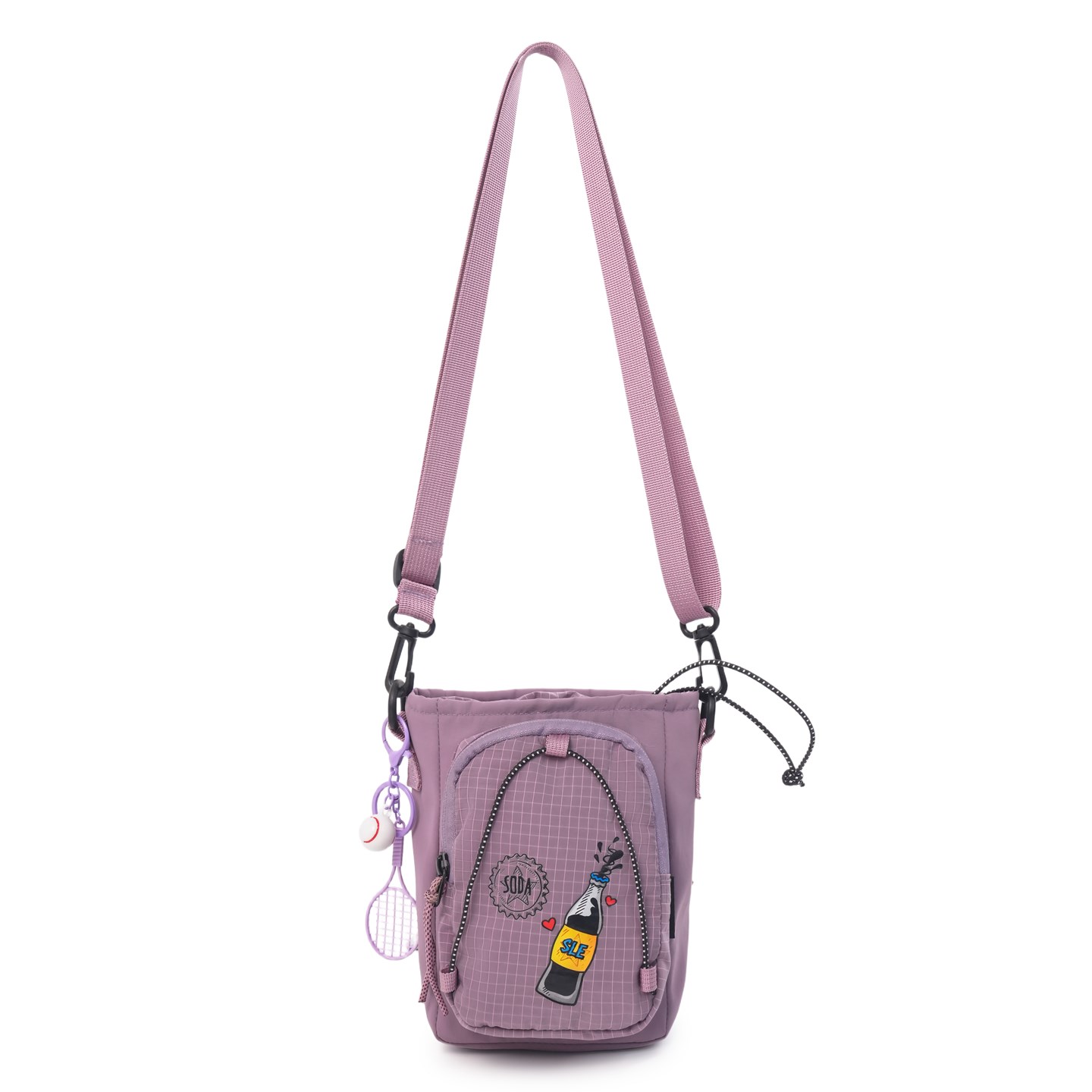Multifunctional outdoor lightweight portable shoulder crossbody bag