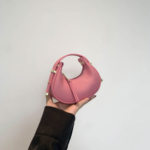 高级质感小包包女2026新小众百搭腋下包流行爆款饺子包手提月牙包 - 图0