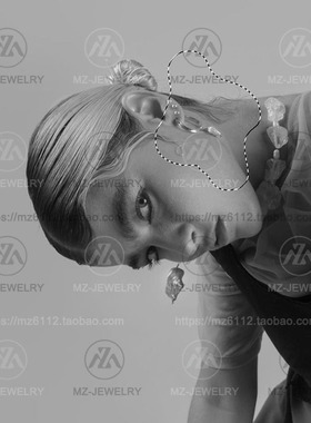 欧美设计师款天然原矿淡水珍珠