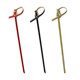 Disposable knotted fancy bamboo stick fruit art
