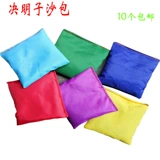 Детский квадратный мешок с песком для детского сада, раннее развитие