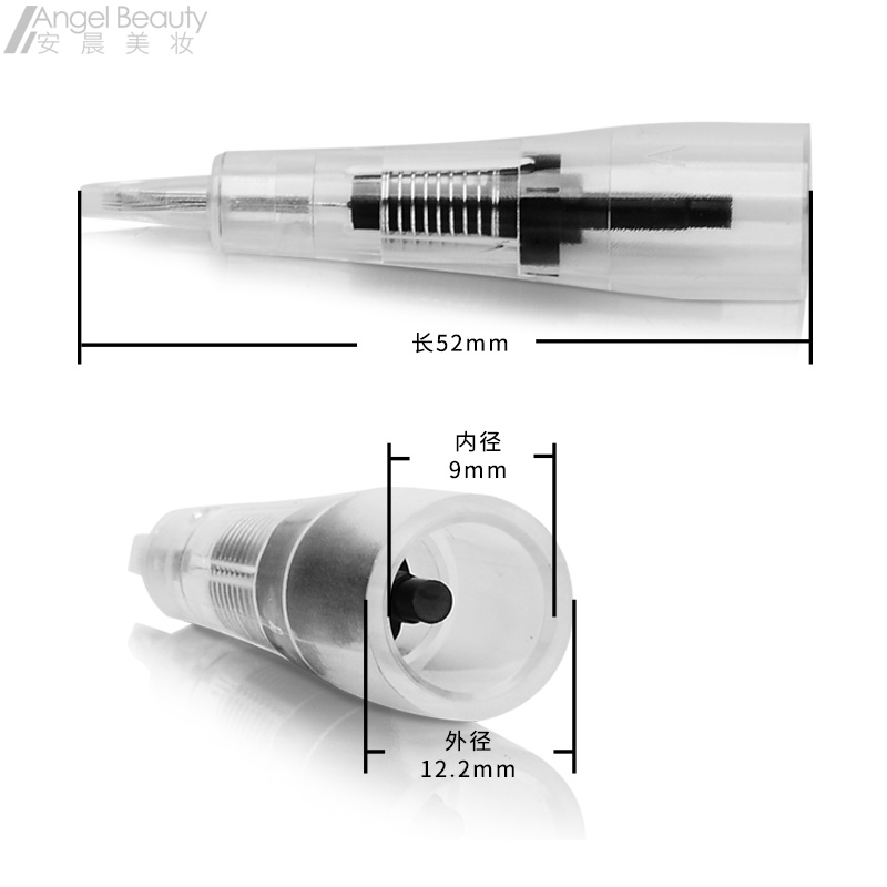 纹绣机器免麻仪器全抛针头三枪U型半壁单针PCL美知秀唇公主简之绣-图2