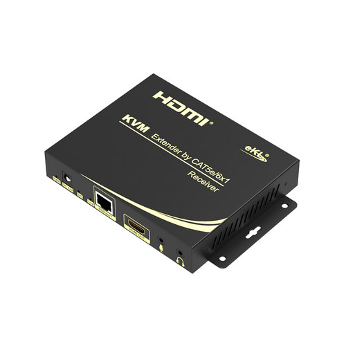 EKL-HU100 KVM网吧延长器100米 HDMI高清转网络信号带USB键鼠远程控制 - 图3