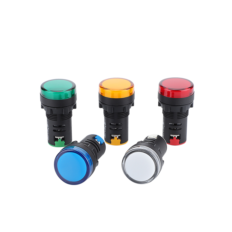 一佳开孔22MM高亮度电源工作指示灯LAD16-22DSLED信号灯12v24v220 - 图3