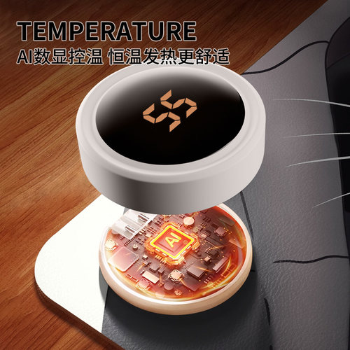 可爱黑猫2025新款加热鼠标垫左侧开关卡通超大发热暖桌垫防水办公室垫桌面电脑键盘垫冬季usb电热板暖手桌垫 - 图1
