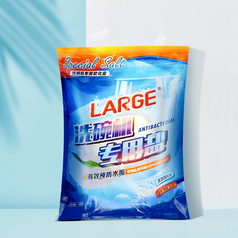 LARGE亮洁洗碗机专用洗碗盐软化水质预防水垢1KG去油洗碗粉洗碗盐 - 图0