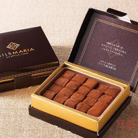 现货日本金奖受赏巧克力 SILSMARIA生巧克力发祥地多口味20粒生-图1
