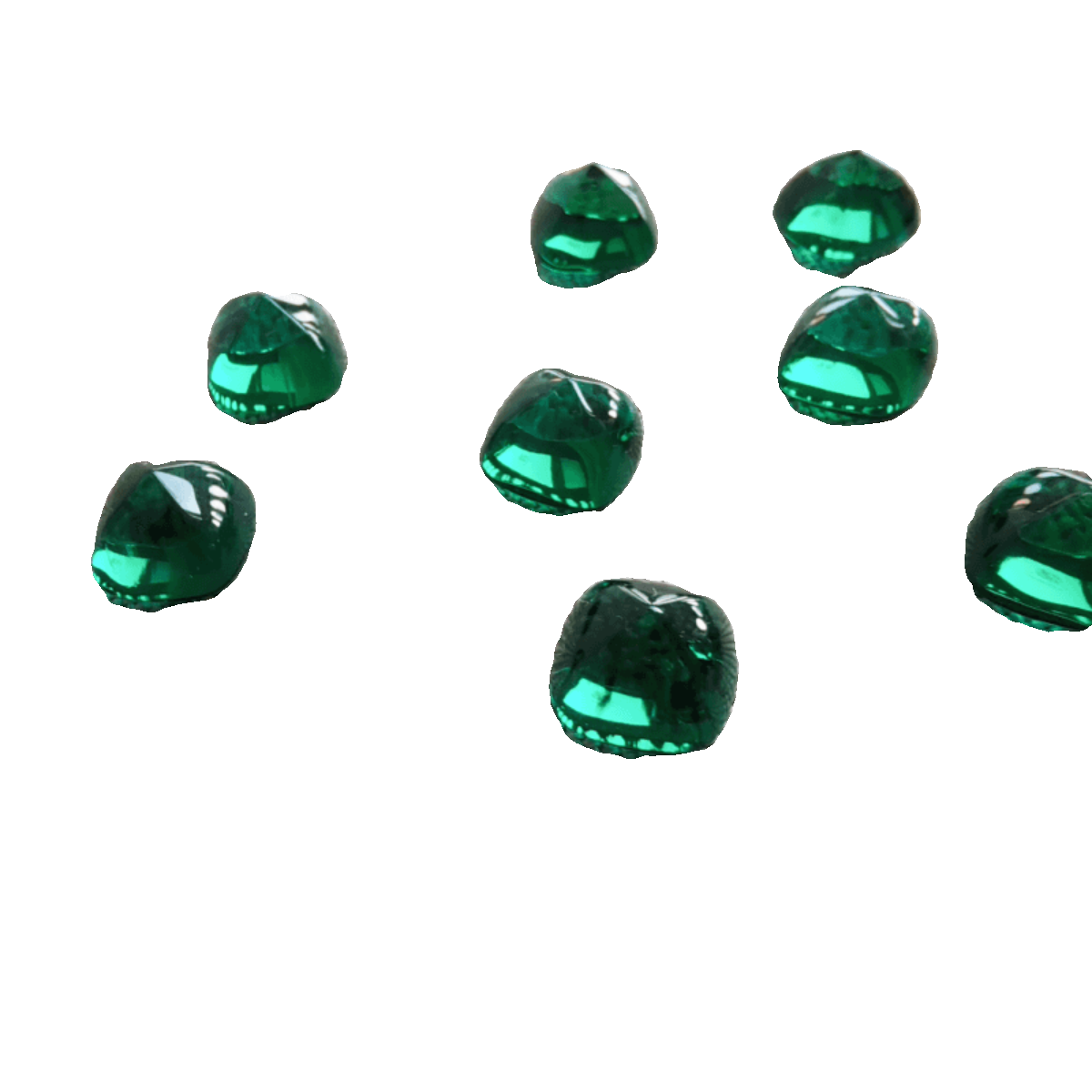 实验室培育祖母绿水热法合成祖母绿糖塔首饰镶嵌用培育宝石-图0