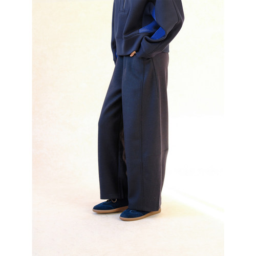 自然而蓝丨立体造型的弯刀裤 通勤好穿 另一个选择  25冬季新品 - 图2