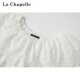 La Chapelle/La Chapelle ລະດູໃບໄມ້ປົ່ງ ແລະລະດູຮ້ອນ ຮູບແບບໃໝ່ແບບສະບາຍໆ ແບບຝຣັ່ງຄຳດຽວ ເສື້ອຢືດແຂນສັ້ນ
