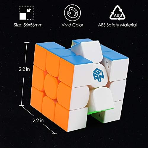 LotFancy GAN 11 M Pro  3x3 Magnetic Speed Cube  Stickerless - 图0