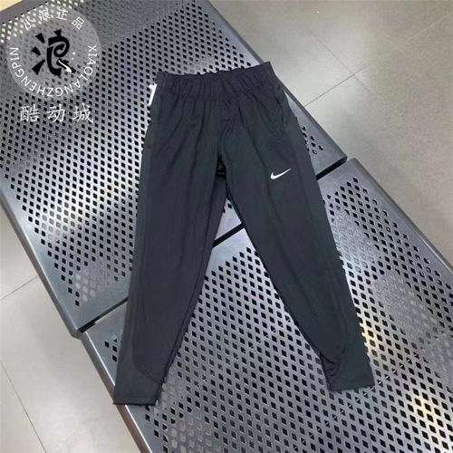Nike/耐克 女子加绒速干训练跑步运动修身针织长裤DD6473-010 - 图1