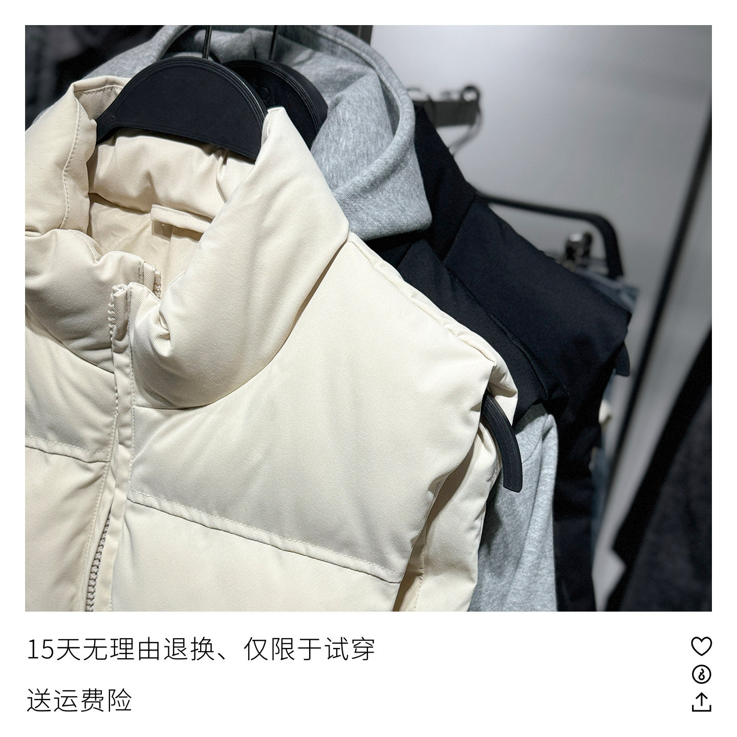 柜399！秋冬男装立领绗缝直筒厚款马甲无袖棉服背心0029440 707,淘宝优惠券,粉丝福利购,淘宝优惠卷