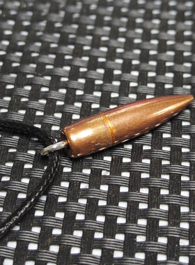 原装53钢芯头弹头项链7.62MM弹壳工艺品军恋饰品退伍纪念品男吊坠