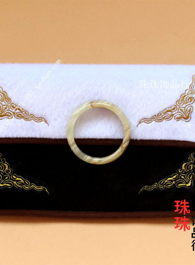DIY珠宝首饰玉器展示布 手链双面绒布短毛绒布黑白两面手镯看货布