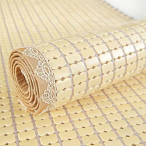 Natural Color Mahjong Bamboo Mat Mat 1 8 m Schilts Home Ice Block Grain Cool Cushion Summer Double Bed 1 0 5 m 9m