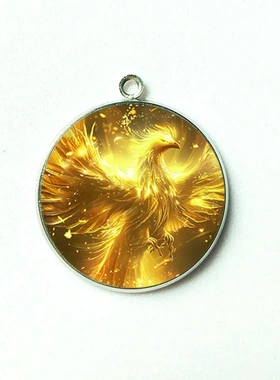 请佩戴金凤祝福钥匙扣