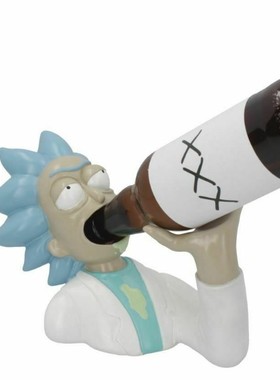 瑞克莫蒂酒架手办桌面摆件