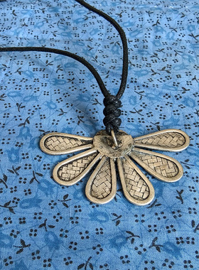 原创手工编织复古苗族饰品吊坠创意手工项链古风搭配民族风配饰