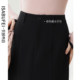 Retro black versatile skirt soft pleated skirt