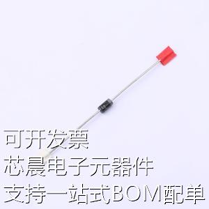 BY133 通用二极管 电压:1.3kV 电流:1A原装现货 - 图1