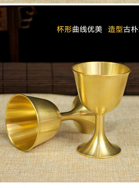 小酒盅供杯上供佛堂用品贡杯供奉