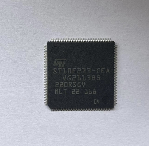 原装 ST10F273-CEA ST10F273M ABR3 QPF144厚款汽车电脑板CPU直拍 - 图0