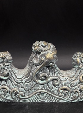 批发仿古毛笔之间摆件 树脂仿 铜笔架家居办公摆件工艺品