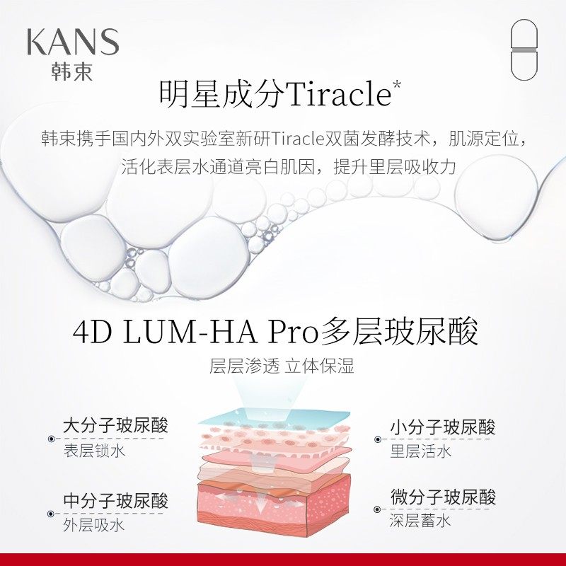 韩束红胶囊水乳护肤品套装女补水网 韩束尚印面部护理套装