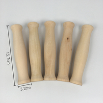 Long style wooden handle perforated jump rope handle 5 gold tool oven anti-burn wood handle cabinet door brief about solid wood handle