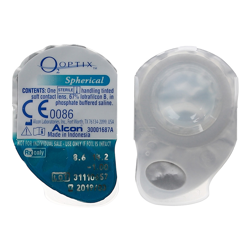 百秀大药房旗舰店高透氧 爱尔康视康近视隐形眼镜月抛6片舒视氧硅水凝胶官网舒适氧2