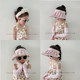 INS HAGE DE PROTECCIÓN DEL NIÑOS Summer Summer Baby Baby Shell Sombrero Big Brim Sun Sol Boys Boys and Girls Sun Gat Corean Versión coreana