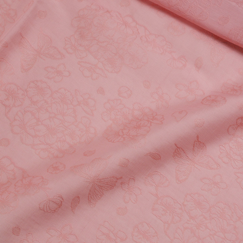 蝶舞桃香（天丝）提花汉服上襦裙布面料玉猫家国色芳华同款色,淘宝优惠券,粉丝福利购,淘宝优惠卷