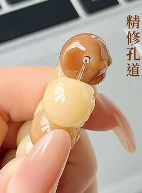 爱心猫爪菩提根手串解压绕指柔