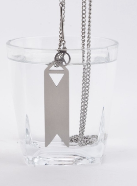 王一博同款项链个性金属街头钛钢