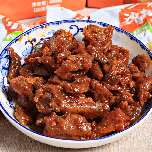 云南沙甸特产烤鸡清真食品小零食麻辣香辣柠檬鸡肉20袋/盒包邮 - 图2