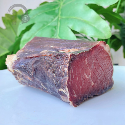 清真壮黄牛干巴云南特产腌制500g一斤风干牛肉干吧食品真空包邮 - 图2
